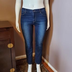 LEVIS 505 Straight mid rise jeans size 16